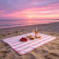 thumbnail image 4 of Microfiber Beach Towel 150x75 cm, Super Absorbent, Quick-Dry, Lightweight, Sand-Resistant, Soft Polyester for Swimming, Travel, Camping, Pool Use, 4 of 6