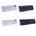 thumbnail image 2 of Teclado GX50 3 colores / arcoíris LED retroiluminado USB con cable PC de escritorio Computadora portátil Teclado profesional para juegos Methold DZ6951-03B, 2 of 2