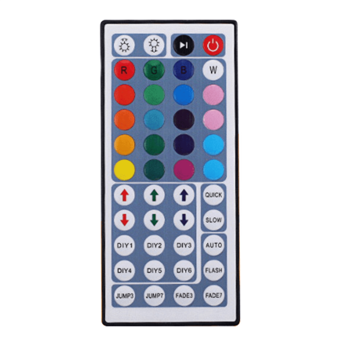 3 set 20M RGB Light 3528 1200LEDs Flexible LED Light Strip with 44 Key Remote for Bedroom Christmas