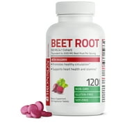 Bronson Beet Root 2000mg Extra Strength 2000mg Per Serving Non-GMO, 120 Vegetarian Tablets