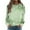 1113Mint Green, variant on Women's Fashion Casual Long Sleeve Christmas Printed Neck Sweatshirt Top