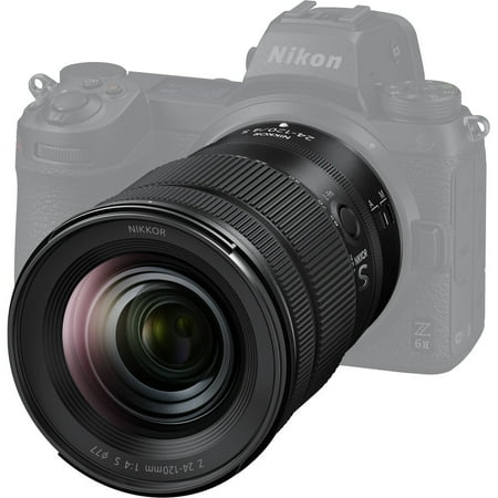 Nikon - NIKKOR Z 24-120mm f/4 S Standard Zoom Lens for Z Series Mirrorless Cameras - Black