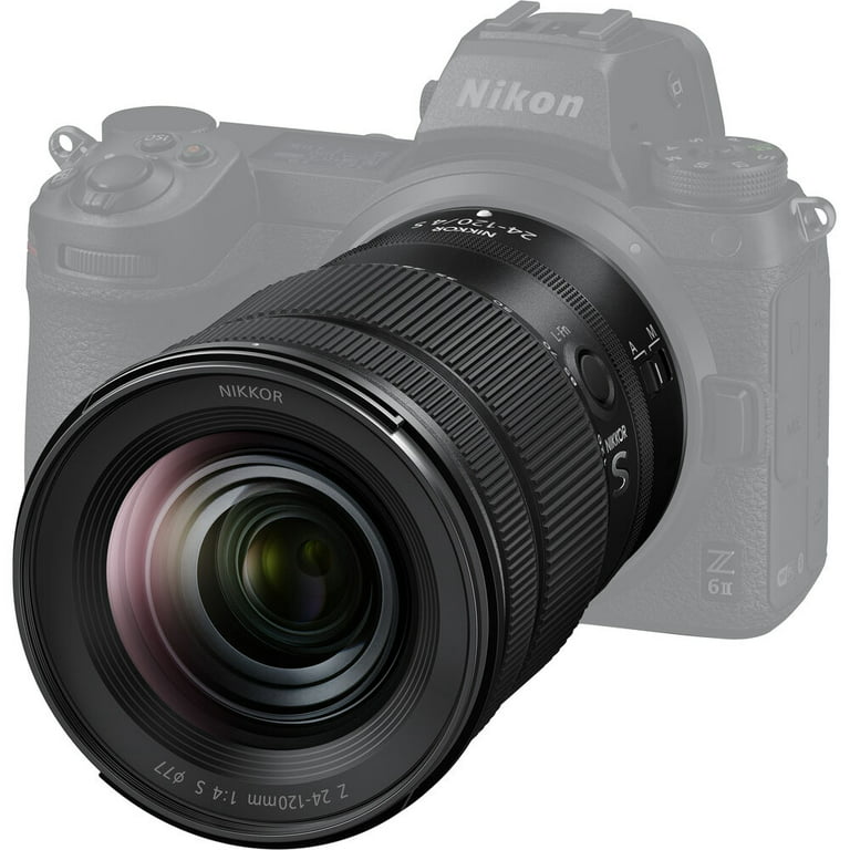 Nikon NIKKOR Z 24-120mm f/4 S Full Frame Zoom Lens for Z-Mount Mirrorless  Cameras 20105 Bundle with Deco Gear Photography Backpack + UV/Polarizer/FLD 