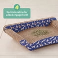 thumbnail image 4 of Kitty City Durable Cat Print Corrugated Cardboard Scratching Sofa, O/S, 4 of 9