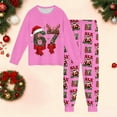thumbnail image 2 of 67 shirt G'irls Printed Pajama Long Sleeve Top With Pants Cute Cartoon Sleepwear Soft Two Piece Outfit For T'oddlers And K'ids Comfortable Nightwear, 2 of 3
