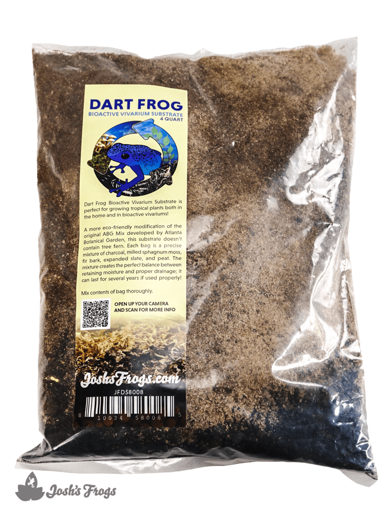 Josh's Frogs Dart Frog Bioactive Vivarium Substrate (4 quart)