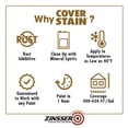 thumbnail image 5 of White, Zinsser Flat Cover Stain Classic Oil-Based Primer LOW- 5 Gallon, 1 Pack, 5 of 8