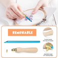 thumbnail image 5 of 35 Pieces Punch Needle Set, Punch Needle Embroidery Kit, 5 of 5