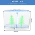 thumbnail image 2 of NICERIO 1 Set Desk Aquarium for Office Blue Acrylic Simple Design for Pet Owners, 2 of 5
