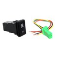thumbnail image 2 of Almencla 4Pole 12V Push Button Switch With Blue LED Indicator Light for, 2 of 8