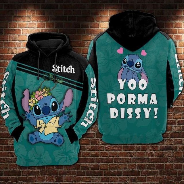 Sudadera con capucha súper grande para hombre, otoño/invierno 2024, estampado 3D, patrón de puntada de Disney, linda sudadera con capucha deportiva y de ocio de moda para hombre