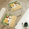 thumbnail image 3 of Rourlinge Cute Cat Pillow Cushion Soft Plush Washable Seat Pads Non Slip Washable Square Cushion Pads for Office, Bedroom and Car, 3 of 5
