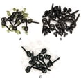 thumbnail image 4 of Hook Stops Carp Stopper Copper Swivels Bait Rings Beautiful Hooks Screws with Oval Rings Kit Hanging Fishing Tool Replaceable Terminal Tackle Black, 4 of 8