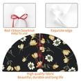 thumbnail image 4 of Sikiie Daisy 30-48 inches {designName} Print Christmas Tree Skirt Snowman Xmas Tree Skirt with Edge Christmas Decorations for Holiday Party36", 4 of 7
