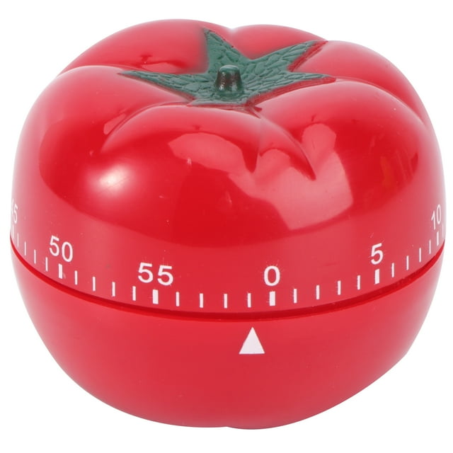 Minuterie de Cuisine Adorable Créative Tomate 60 Minutes Compte à Rebours Rotatif