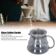thumbnail image 3 of Glass Coffee Carafe, Pour Over Coffee Server, Water Carafe & Kettle - Heat Resistants Server Pot, 3 of 8