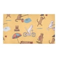 thumbnail image 2 of MKHERT Cute Fish Doormat Non-slip Bath Mat Floor Mat 30x18 inch, 2 of 3