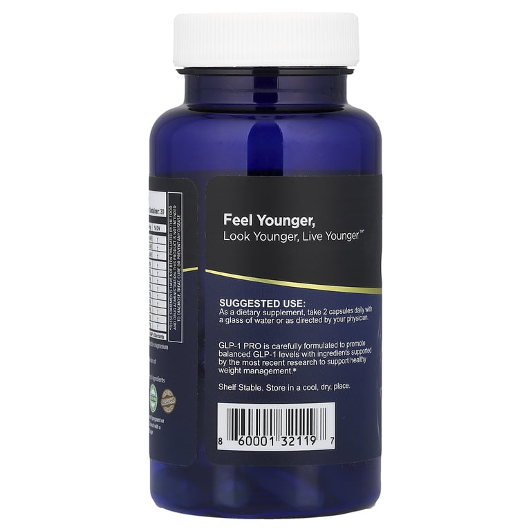 pro glp 1 Ageless Foundation Laboratories GLP-1 PRO, 60 Veg Capsules