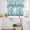 Blue, variant on Coastal Turtle Blue Kitchen Curtains Sets for Windows 24 Inch Length, Summer Beach Nautical Coral Starfish Rod Pocket Window Treatments Tier Curtains and Valances Set for Bedroom/Bathroom