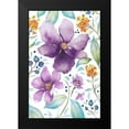 thumbnail image 2 of Medley, Elizabeth 17x24 Black Modern Framed Museum Art Print Titled - Spring Poppies II, 2 of 5