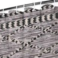 thumbnail image 3 of Black Geometric Diamond Striped Pattern Shower Curtain 36"x72" ,Bathroom Decorative Shower Curtains Set with 12 Hooks,Modern Waterproof Washable Shower Curtain, 3 of 6