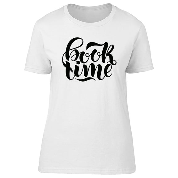 Book Time Quote Tee Men's -Image by Shutterstock