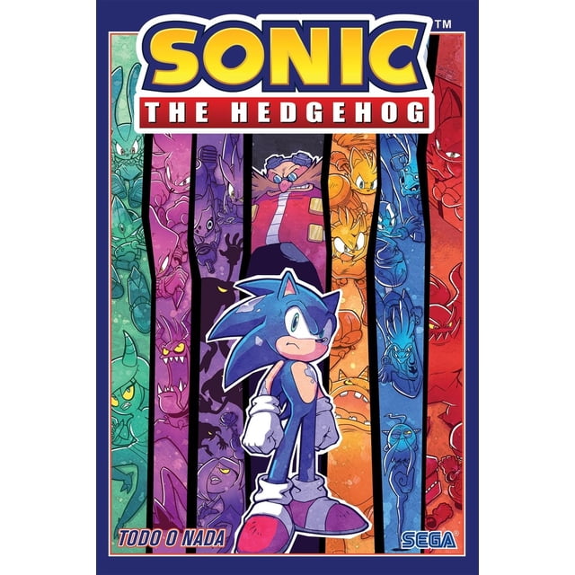 Sonic The Hedgehog Todo o Nada 7A Blanco