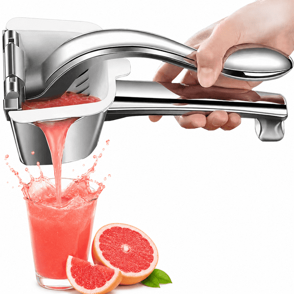 Xuet Stainless Steel Manual Citrus Juicer, Hand Press Lemon Squeezer