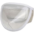 thumbnail image 4 of Cat Muzzle With Breathable Mesh - Mesh Muzzle For Cats To Prevent Biting And Chewing - Adjustable Anti-meow Muzzle Cover For Cats, White, M -sy, 4 of 5
