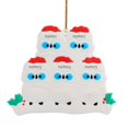thumbnail image 1 of De Búho Para Árbol De Navidad 2021 Con Cordón Familia De 44599 Colgante De Bendición Manuscrita Diy Regalo Para Amigos O Familiares Yuarrent HA039938-05, 1 of 6