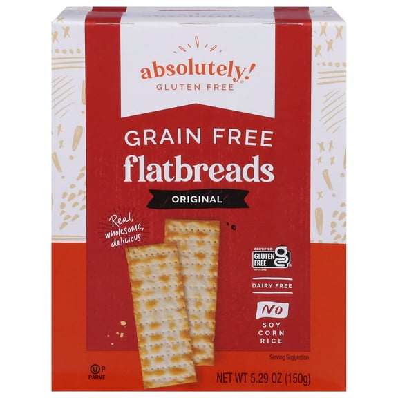 Absolutely Gluten Free Original Flatbread 5.29 oz (Pack Of 9)