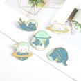 thumbnail image 3 of Bonitos broches de esmalte, animales de dibujos animados, varios diseños novedosos, broches para mochilas, insignias, sombreros, bolsos, alfileres de solapa, accesorios para mujeres, niñas, niños, 3 of 5