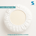 thumbnail image 3 of Cojín Para Cama de Masajes Cilíndrico Ivory + Funda Removible Blanca – Stefano Zanni, 3 of 8