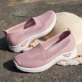 thumbnail image 5 of Willtoo Orthopedic Casual Shoes for Women Golf Shoes Lightweight Non Slip Slip on Volleyball Shoes Knitted Mesh Stretch Comfortable 2026 New Foam Shoes, 5 of 6