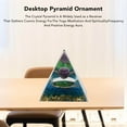 thumbnail image 4 of Healing Pyramid, Natural and Unique Crystal Pyramid Stress Relieve  for Office Decoration, 4 of 7