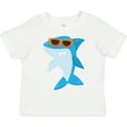 thumbnail image 3 of Inktastic Cute Shark, Cool Shark, Shark with Sunglasses Boys or Girls Toddler T-Shirt, 3 of 5