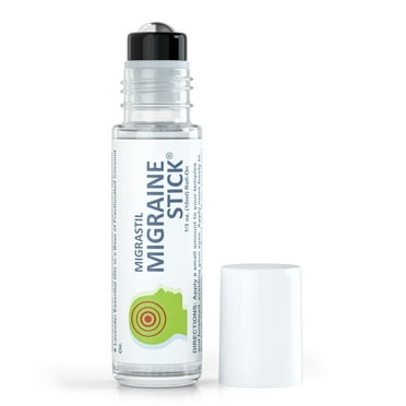 Migrastil Migraine Stick Headache Relief Roll-on, Essential Oil Aromatherapy 10ml