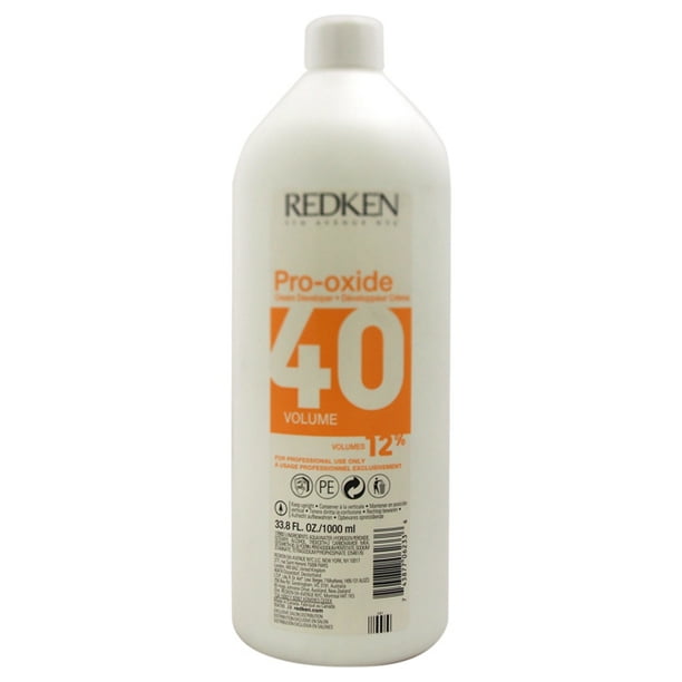Redken Pro-Oxide Cream Developer, Hair Color,40 Volume 12%, Oz - Redken Pro-Oxide Cream Developer, Hair Color,40 Volume 12%, Oz -