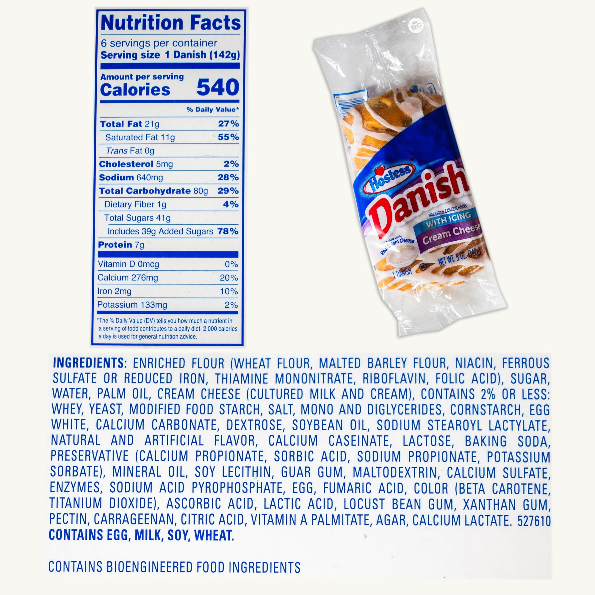 Hostess Danish Variety Pack 5oz - Cream Cheese, Apple Cinnamon, Berries Cream Cheese - Apple Pie 12ct - 13 Items