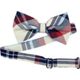 thumbnail image 5 of OCIA Men's Pre-Tied Bow Tie Adjustable Tuxedo Bowtie for Wedding Party, 5 of 5