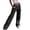 Black, variant on Vedolay Buttons for Jeans Women's 2023 High Waisted Wide Leg Stretchy Bell Bottom Jeans,Black S