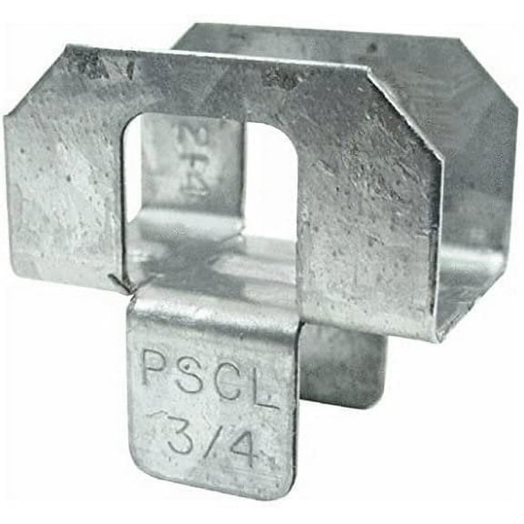 Simpson Strong Tie PSCL 3/4 20-Gauge 3/14 in. Plywood Sheathing Clip 250 Qty 250-per box by Simpson Strong-Tie