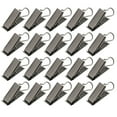 thumbnail image 4 of Curtain Clip Hook Set Clips for Photos Home Decoration 1.02"*0.47" 20 Pack Black, 4 of 6