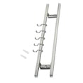 thumbnail image 4 of Matsuzay Soporte para rebanadora montado en la pared, estante de almacenamiento de cocina de doble barra para espátula, utensilio para raspador Organizadores de utensilios de cocina, 4 of 6