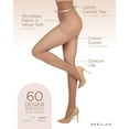 thumbnail image 3 of Melas Women's Melas Microfiber Opaque Control Top Tights - Mens - Male, 3 of 12