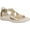 Gold, variant on Vionic Women's Harmony Rx Recovery Sandal Black 7.5W