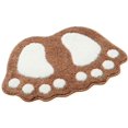 thumbnail image 3 of Cute Foot Pads Soft Microfiber Bathroom Rug Non Slip Doormat Cute Large Doormat Absorbent Carpet for Bedroom Kitchen Carpet, 3 of 8