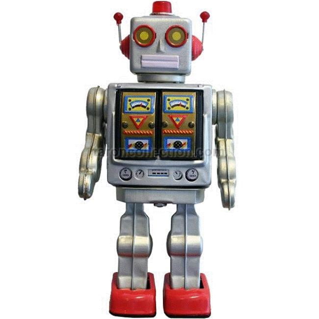 Collectible Tin Toy Battery operated Robot Walmart