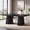 Black, variant on Tribesigns 63" Executive Desk, Modern Office Computer Desk with Double Pedestal, Large Simple Workstations Writing Table Conference Table, Grey