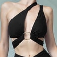 thumbnail image 4 of LYXSSBYX Tank Tops for Women Clearance Fashion Women Casual Solid Sexy Sleeveless Bandeau Vest Base Shirt Tops, 4 of 8